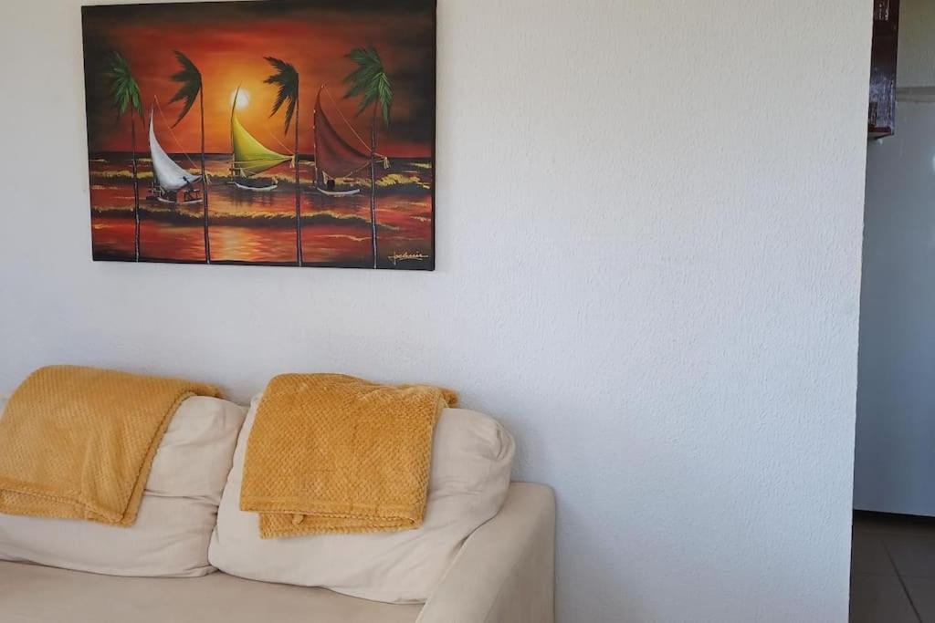 Apartamento A Beira-Mar. Beachfront Apartment Sao Goncalo do Amarante  ภายนอก รูปภาพ