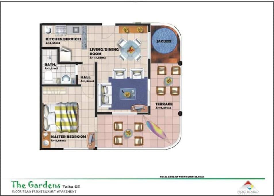 Apartamento A Beira-Mar. Beachfront Apartment Sao Goncalo do Amarante  ภายนอก รูปภาพ
