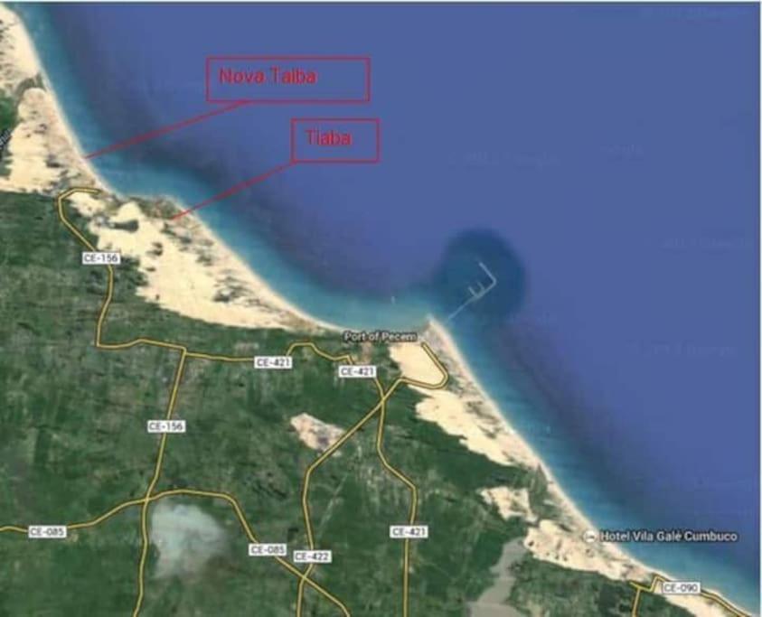 Apartamento A Beira-Mar. Beachfront Apartment Sao Goncalo do Amarante  ภายนอก รูปภาพ